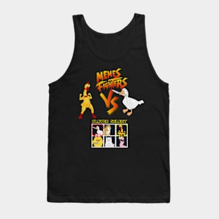 Memes Fighters | Rubber chicken vs Goose with knife Tank Top